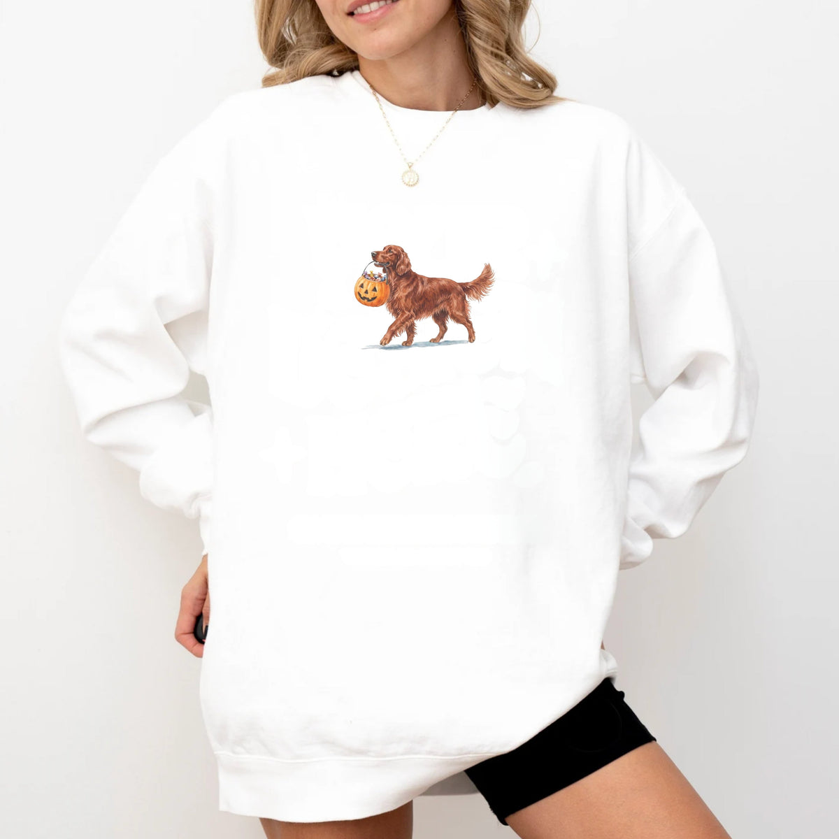 Irish Setter Halloween Sweatshirt