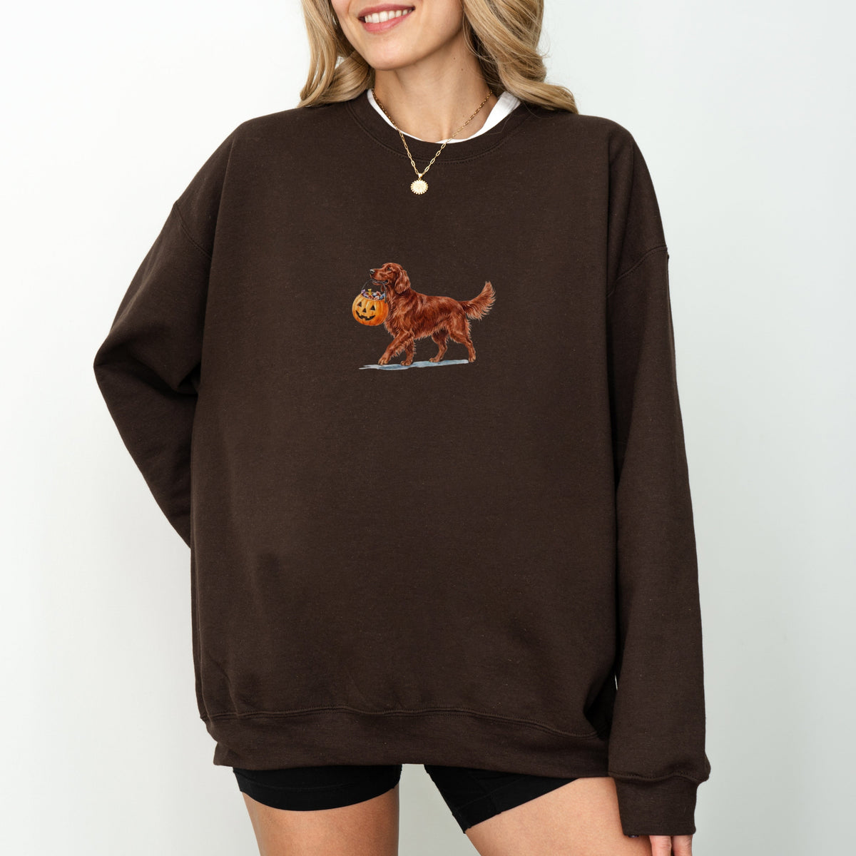 Irish Setter Halloween Sweatshirt