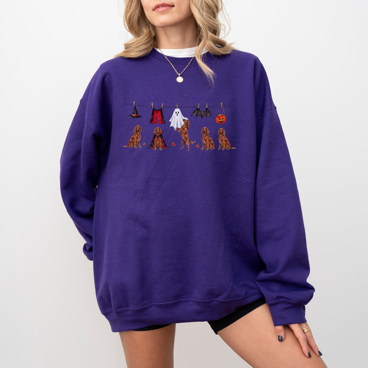 Irish setter Halloween Sweatshirt