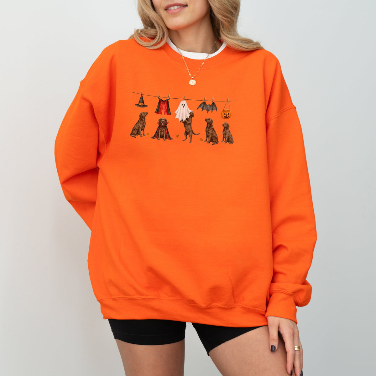 Labrador Chocolate Halloween Sweatshirt