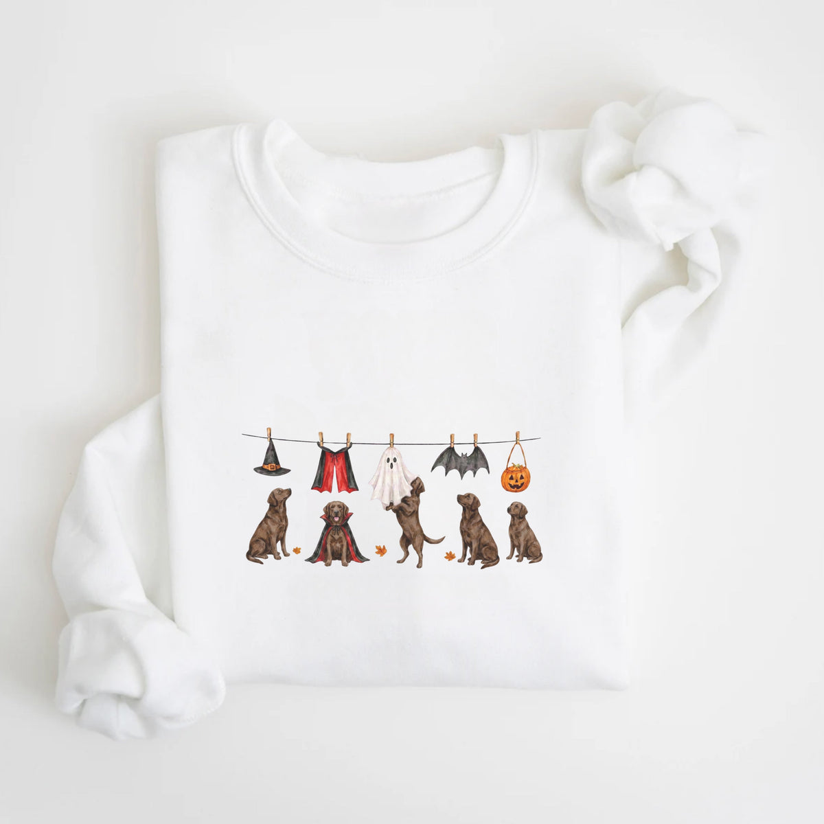 Labrador Chocolate Halloween Sweatshirt