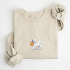 Maltese Halloween Sweatshirt