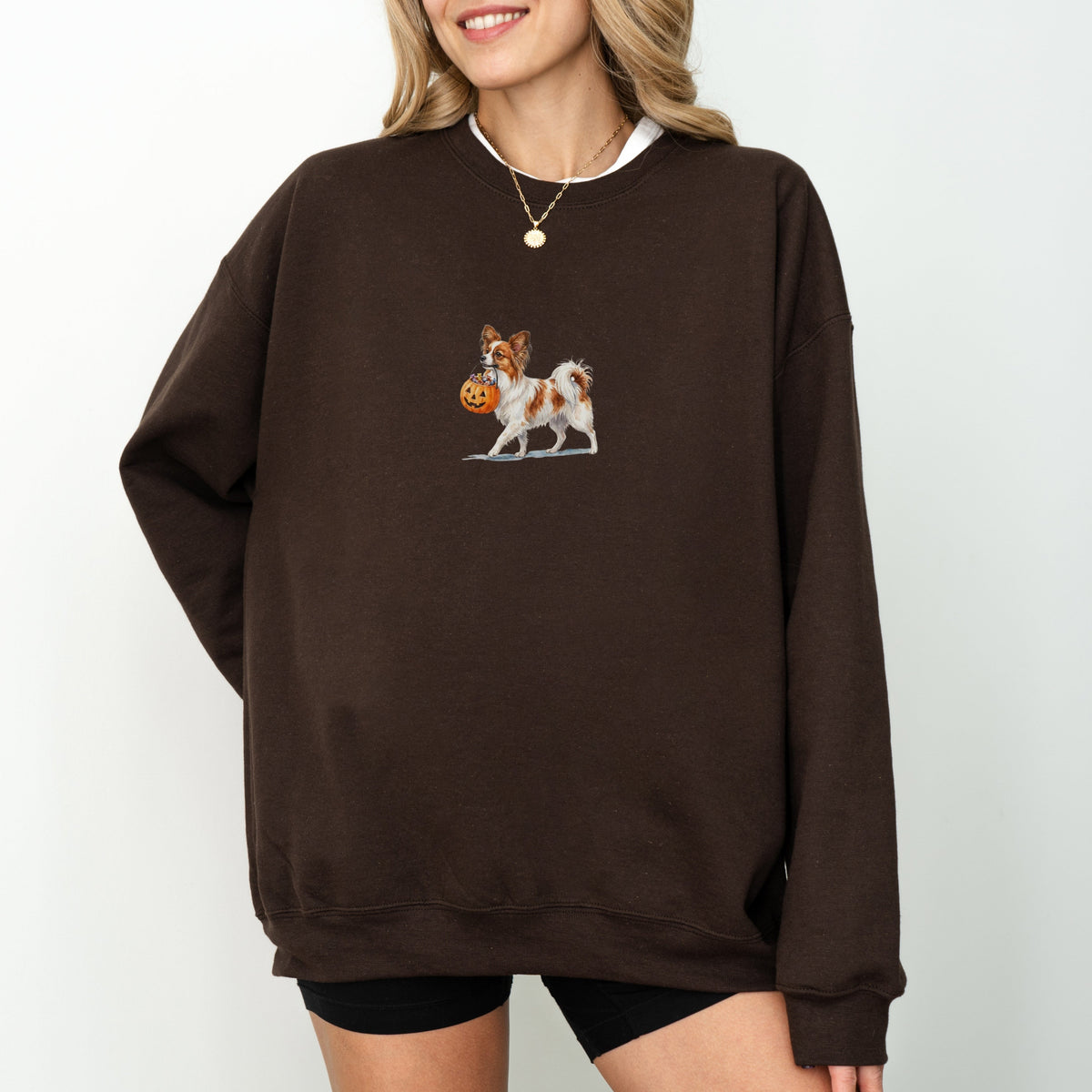 Papillon Halloween Sweatshirt