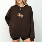 Pitbull Halloween Sweatshirt