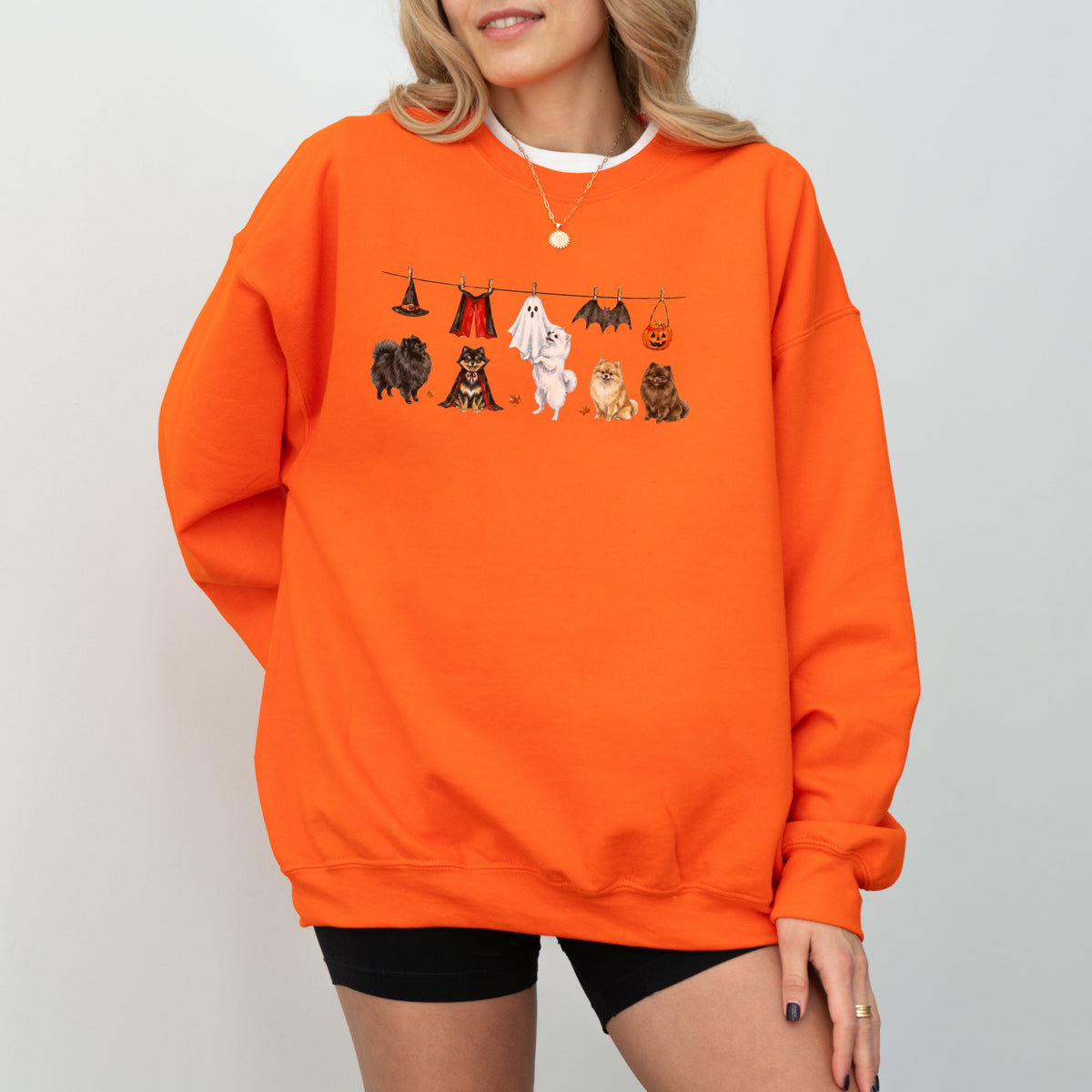 Pomeranian Halloween Sweatshirt