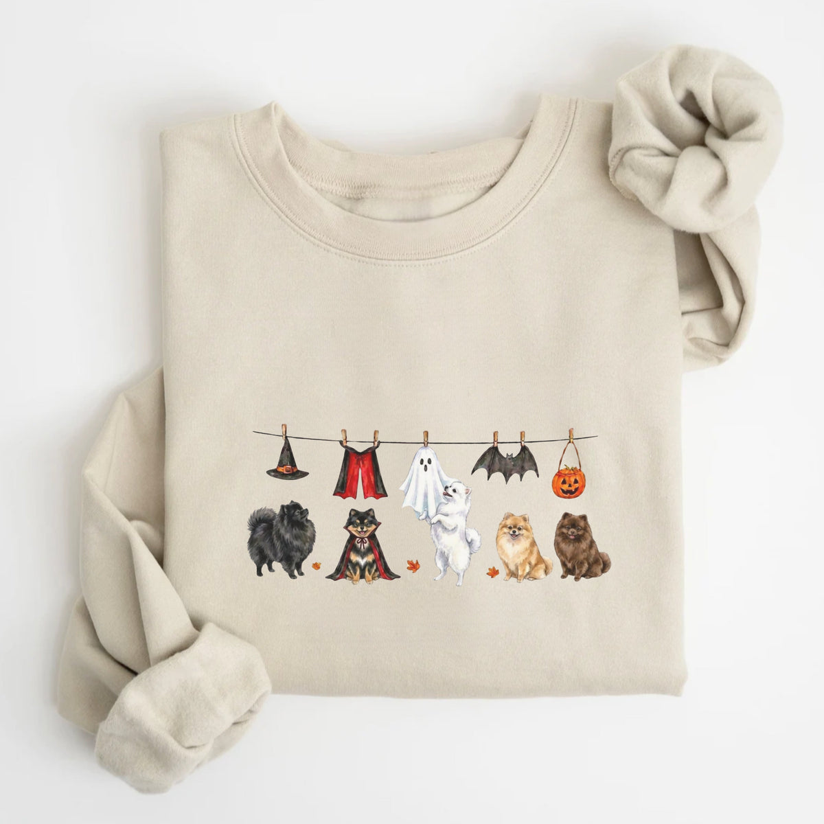 Pomeranian Halloween Sweatshirt