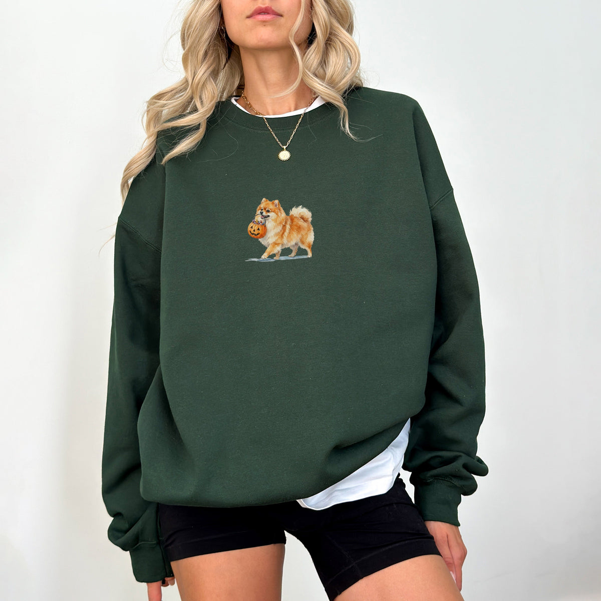 Pomeranian Halloween Sweatshirt