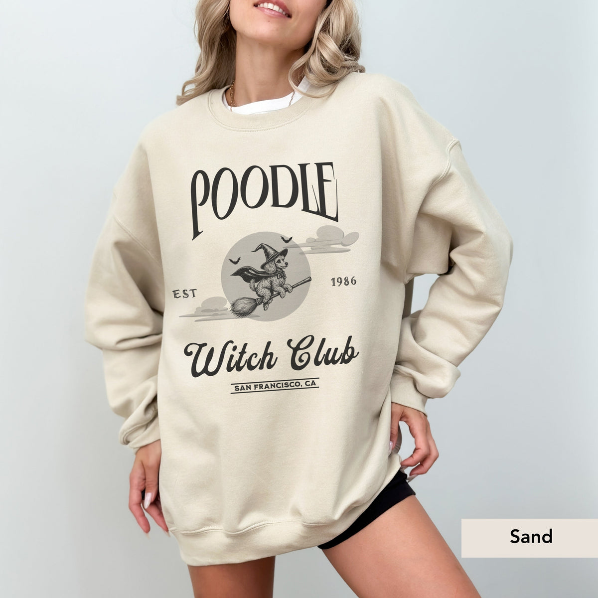 Poodle Witch Club Sweatshirt
