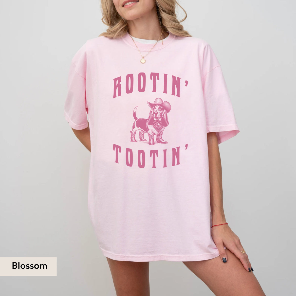 Rootin Tootin Basset Hound Shirt