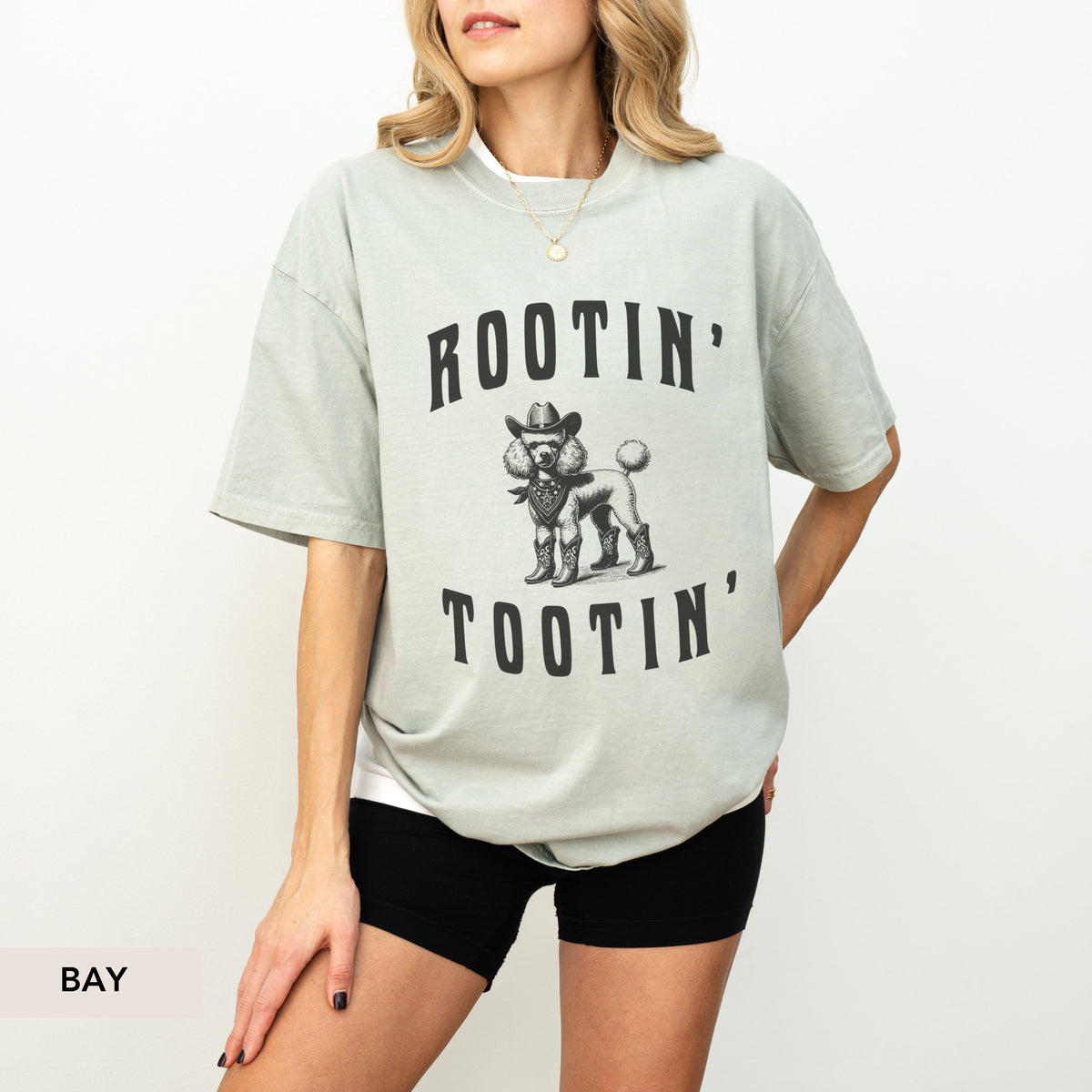 Rootin Tootin Poodle Shirt