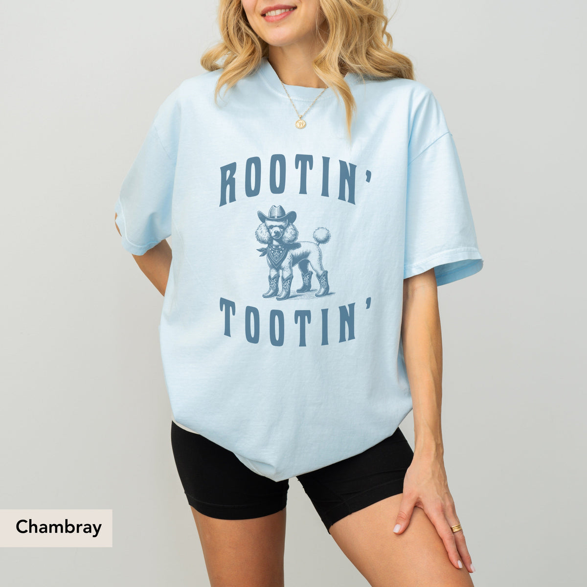 Rootin Tootin Poodle Shirt