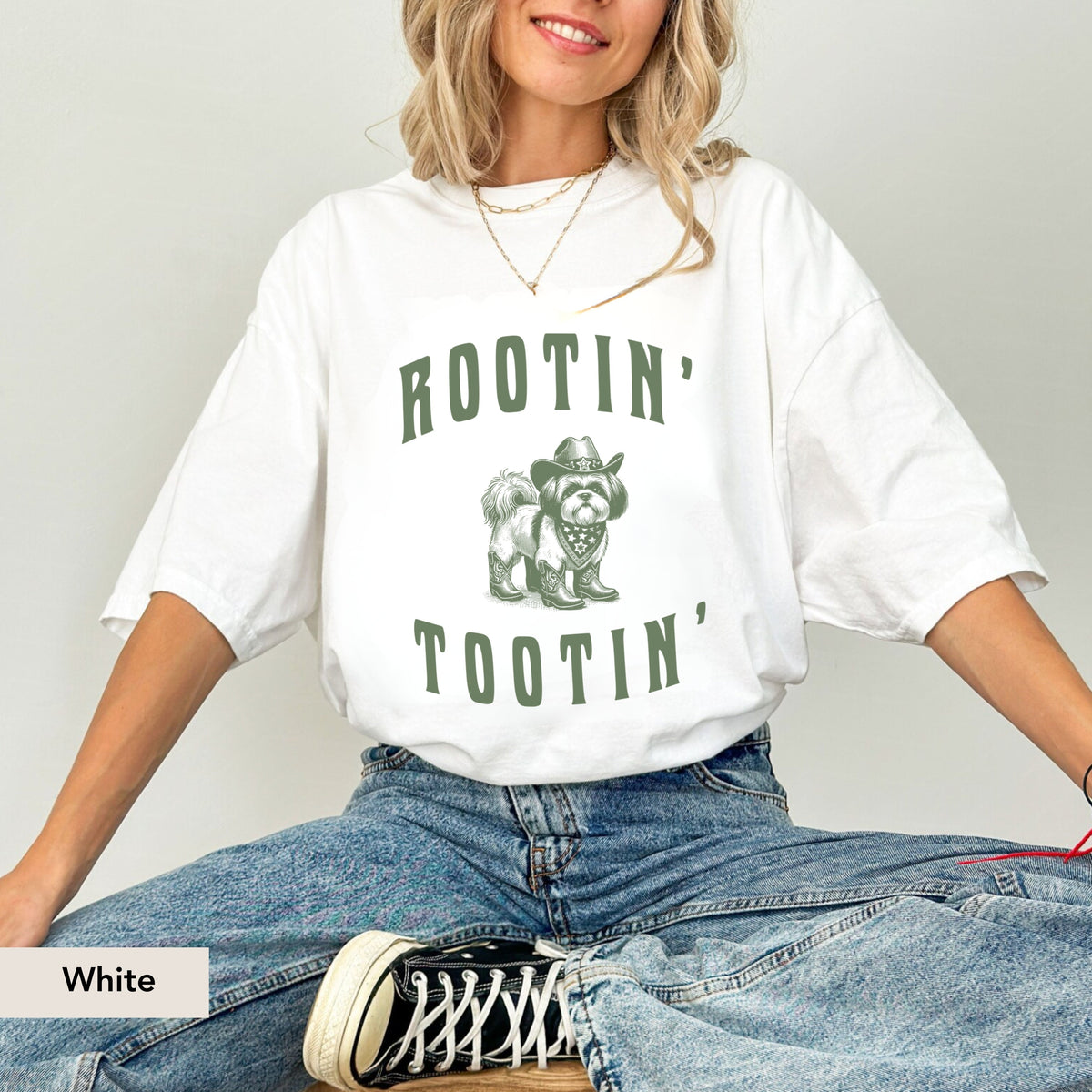 Rootin Tootin Shih tzu Shirt