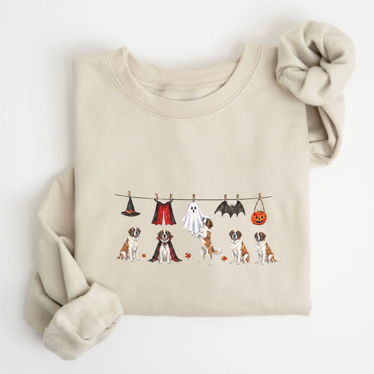 Saint Bernard Halloween Sweatshirt