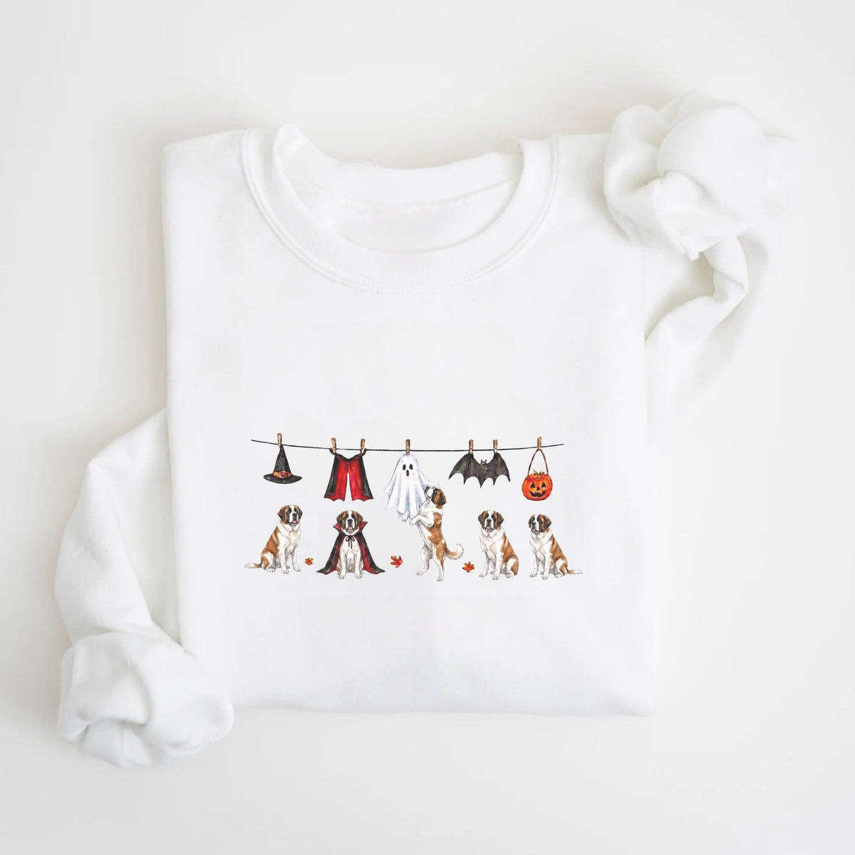 Saint Bernard Halloween Sweatshirt