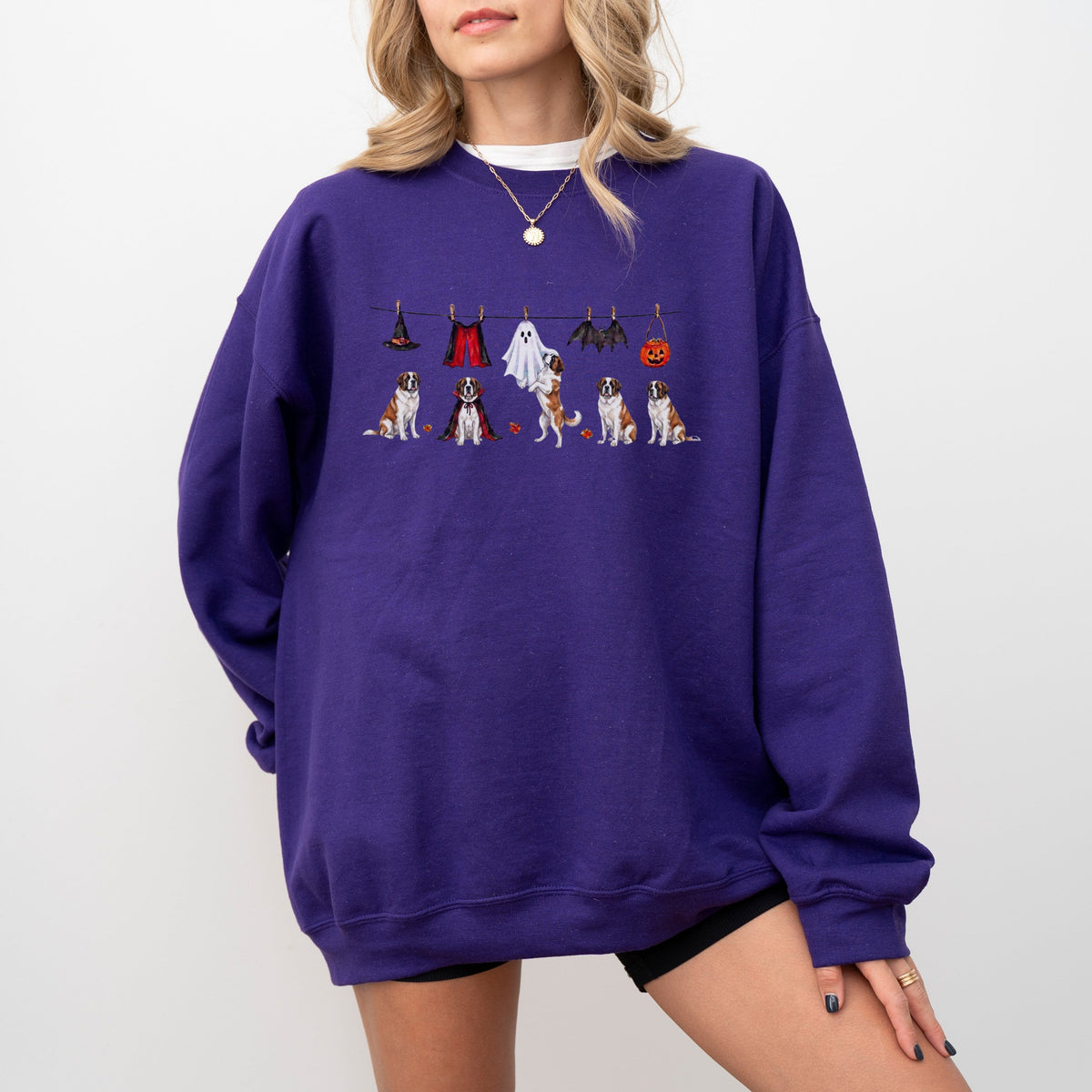 Saint Bernard Halloween Sweatshirt