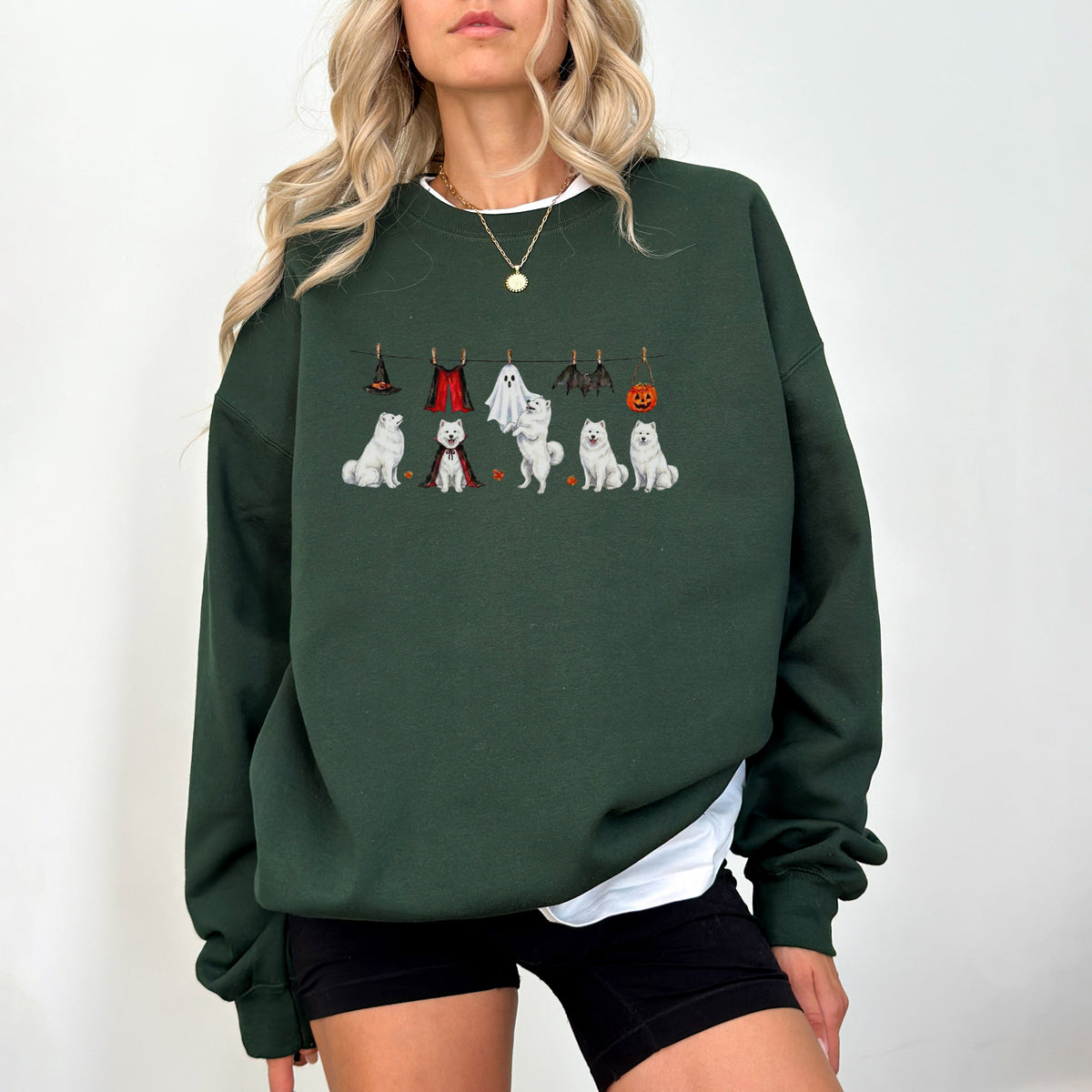 Samoyed Halloween Sweatshirt
