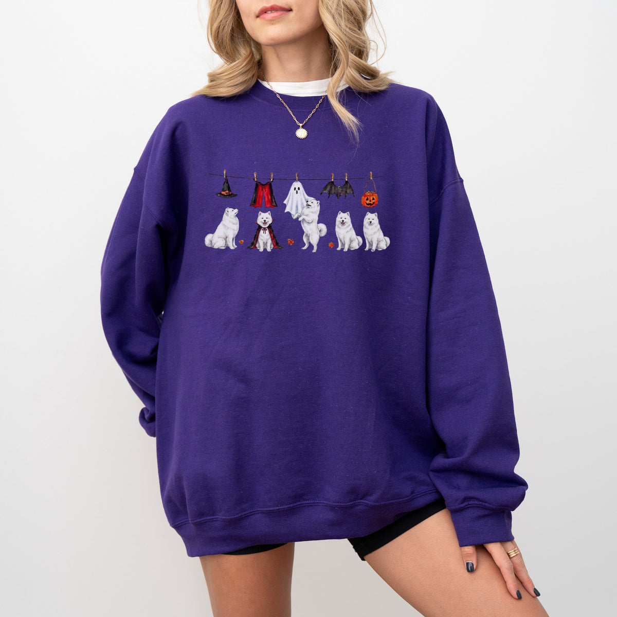 Samoyed Halloween Sweatshirt