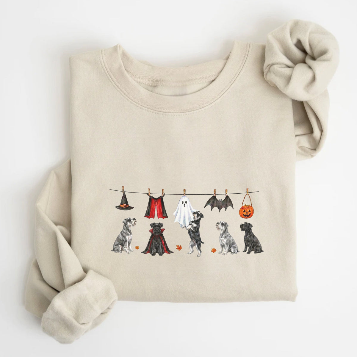 Schnauzer Halloween Sweatshirt