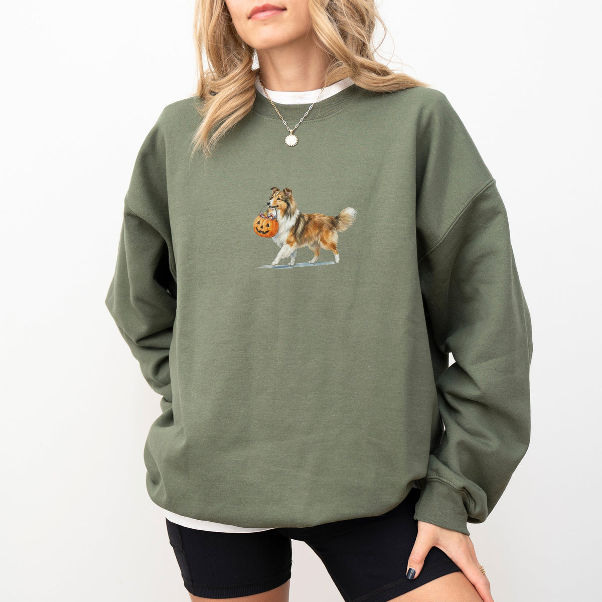 Sheltie Halloween Sweatshirt