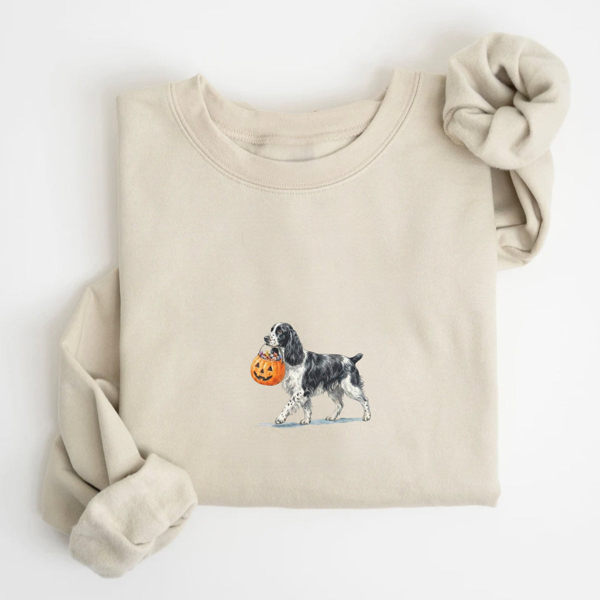 Springer Spaniel Halloween Sweatshirt