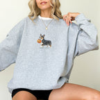 Tri Color Corgi Halloween Sweatshirt