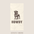 Howdy Cane Corso Beach Towel