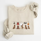 Goldendoodle Chocolate Halloween Sweatshirt