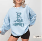 Golden retriever Howdy Sweatshirt, Golden retriever, Golden Mom, Golden Retriever gift, Golden Retriever Shirt, Golden Retriever Sweatshirt