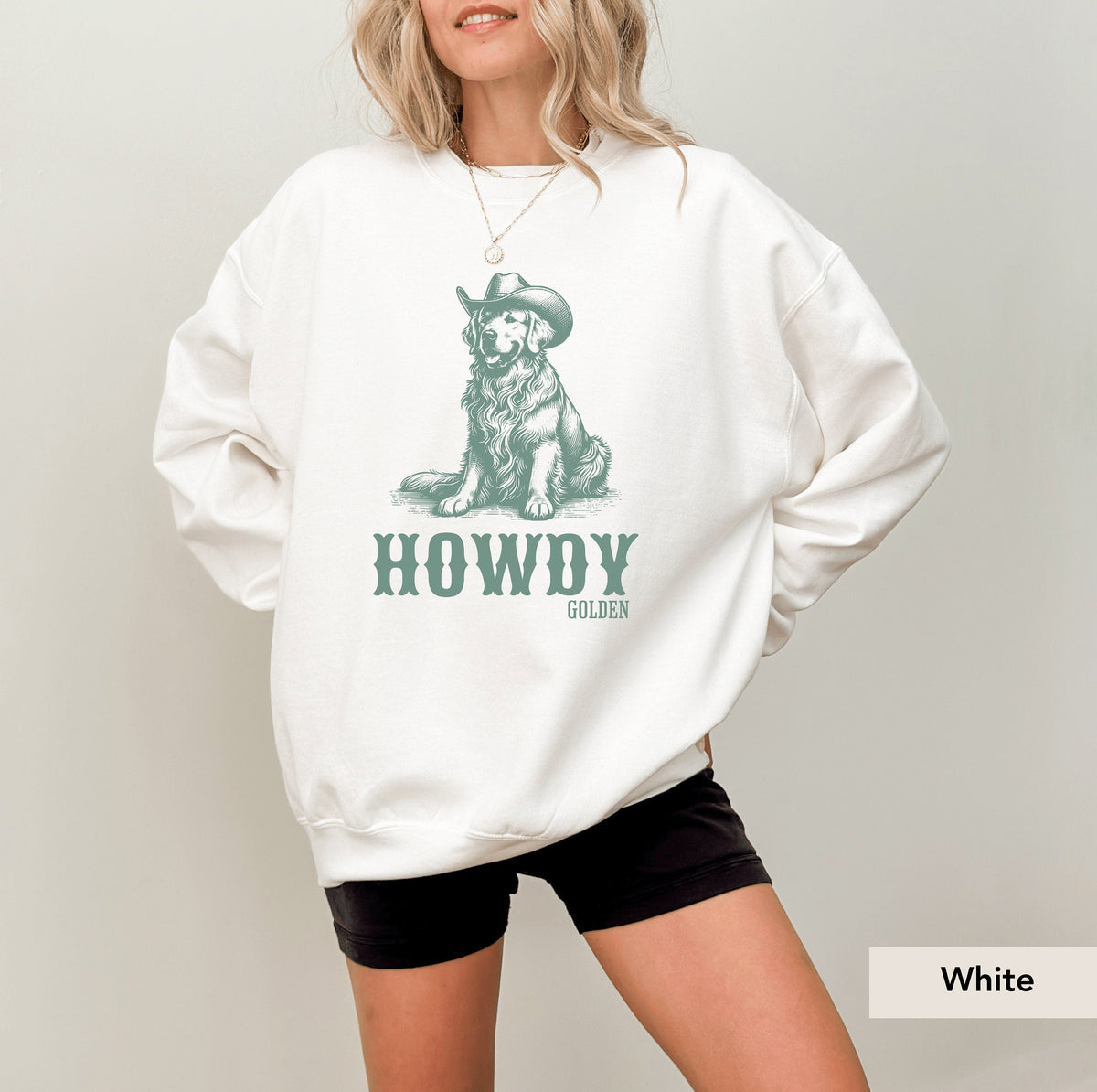 Golden retriever Howdy Sweatshirt, Golden retriever, Golden Mom, Golden Retriever gift, Golden Retriever Shirt, Golden Retriever Sweatshirt