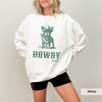 Howdy French Bulldog Sweatshirt, French Bulldog shirt, Frenchie mom, French Bulldog, French Bulldog gift, Frenchie, Cowboy Dog, frenchie