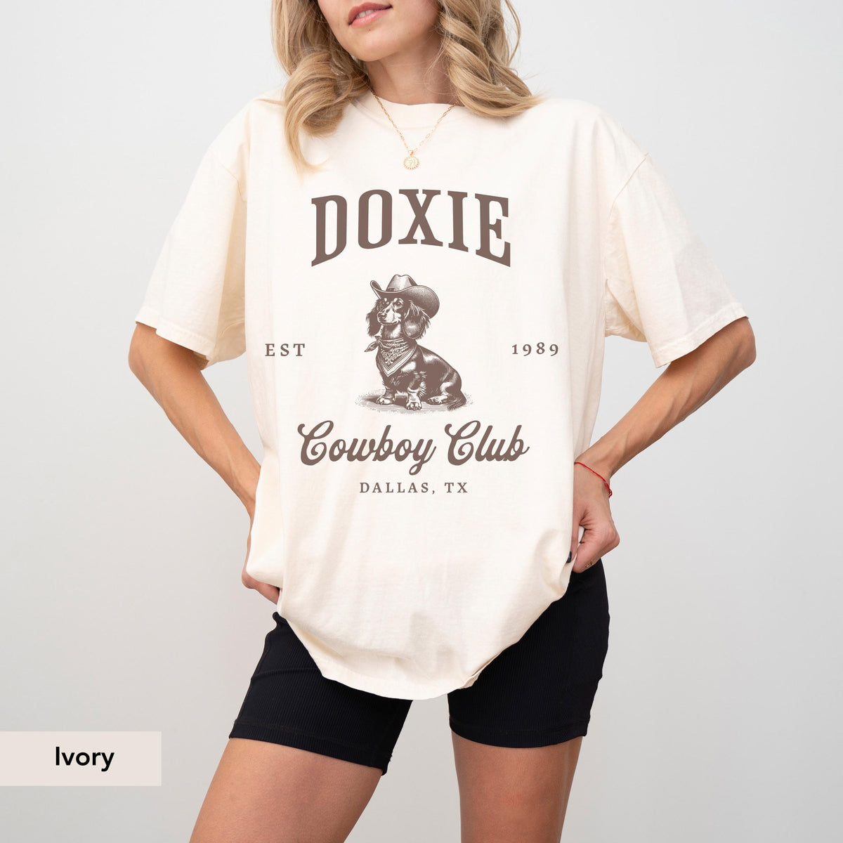 Dachshund Long Haired Cowboy Club Shirt, Dachshund, Doxie, Dachshund Shirt, Dachshund Gift, Doxie Shirt, sausage dog, Dog Western