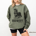 Howdy Bernese Mountain Sweatshirt, Bernese Mountain, Bernese Mountain Dog sweater, Bernese Mountain mom,Bernese Mountain, Howdy Dog Cowboy