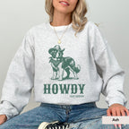 Howdy Saint Bernard Sweatshirt, St Bernard, St Bernard Sweatshirt, Saint Bernard Gift, St Bernard shirt, Saint Bernard cowboy sweater
