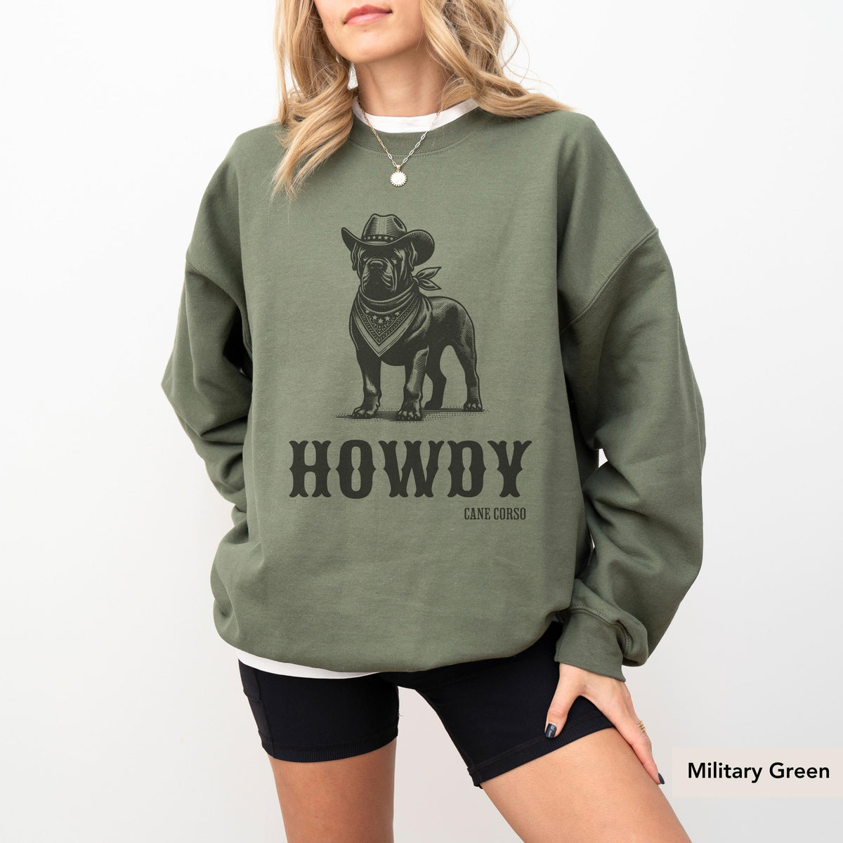 Howdy Cane Corso Sweatshirt, Cane Corso Shirt, Cane Corso Gift, Cane Corso mom, Cane Corso, Cane Corso lover gift, Dog Howdy