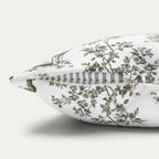 Akita Sage Green French Toile Pillow