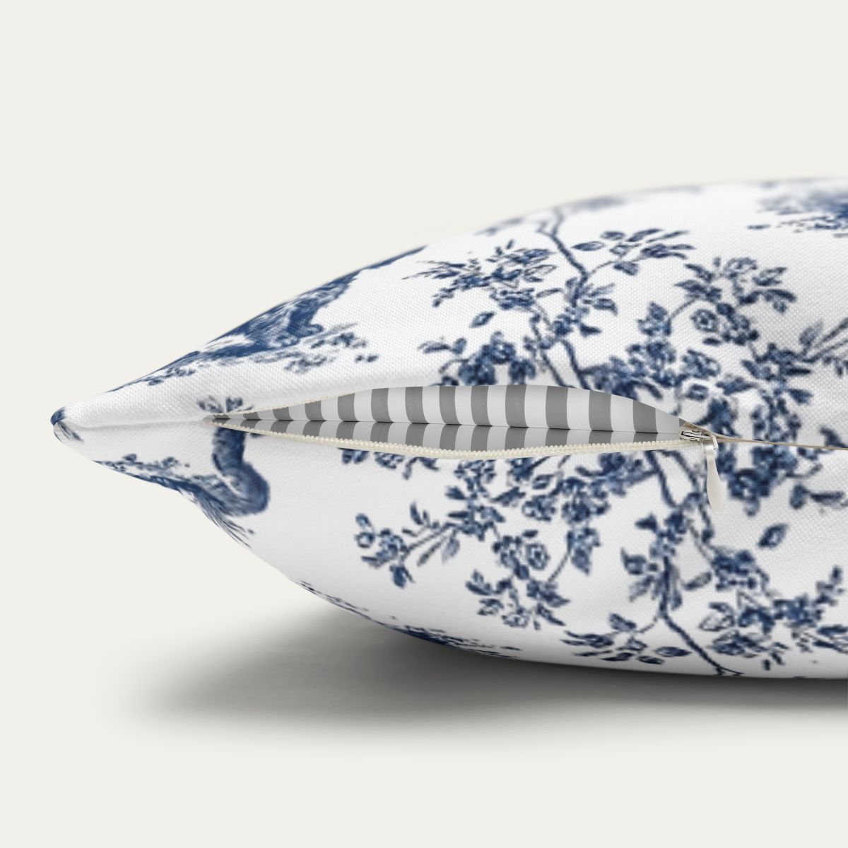 Scottish Terrier Blue French Toile Pillow