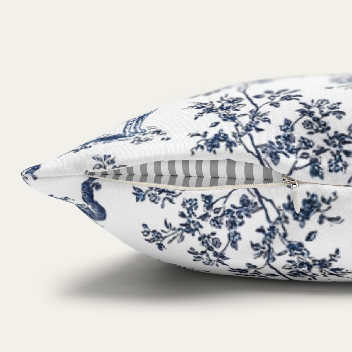 Dalmatian Blue French Toile Pillow
