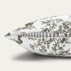 Bernese Mountain Sage Green French Toile Pillow