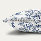 Ragdoll Cat Blue French Toile Pillow