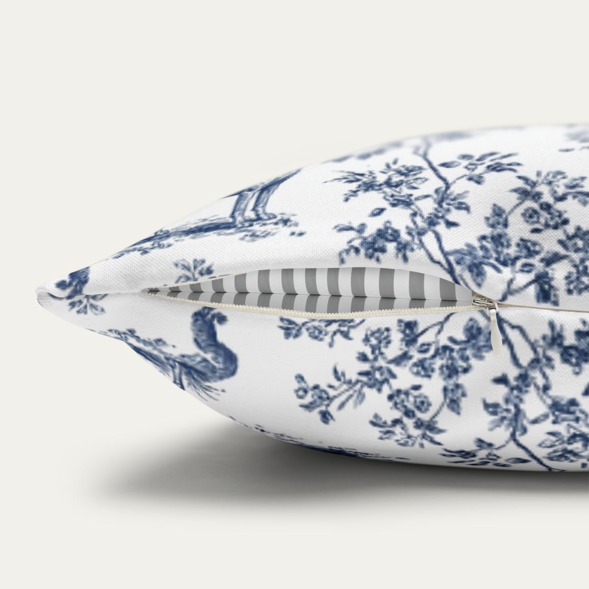 Vizsla Blue French Toile Pillow