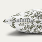 Saint Bernard Sage Green French Toile Pillow