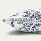 Shar Pei Blue French Toile Pillow