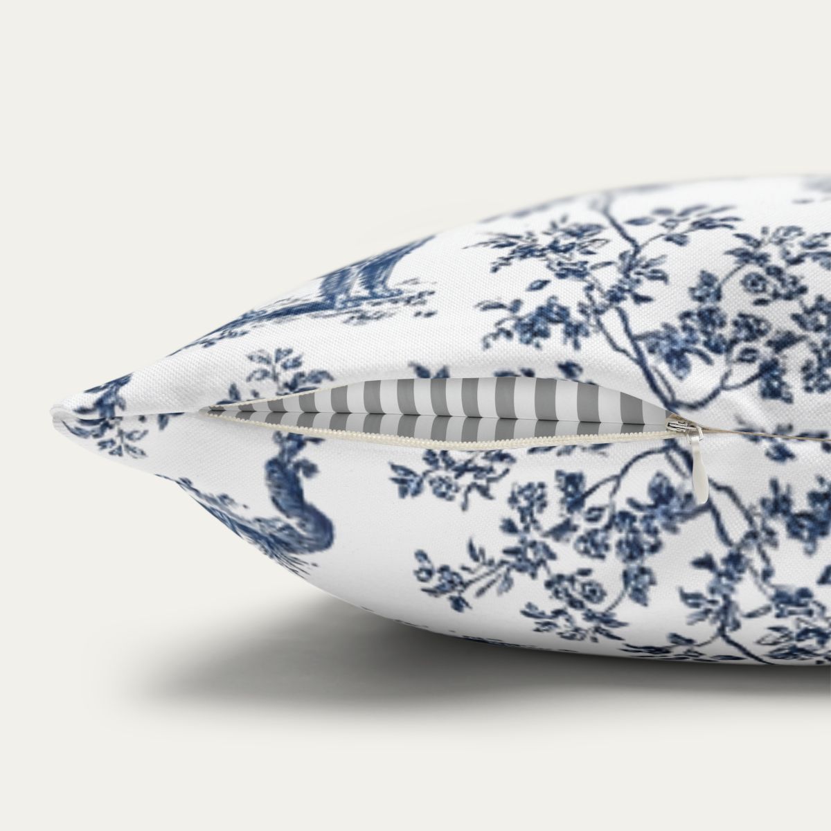 Irish Setter Blue French Toile Pillow