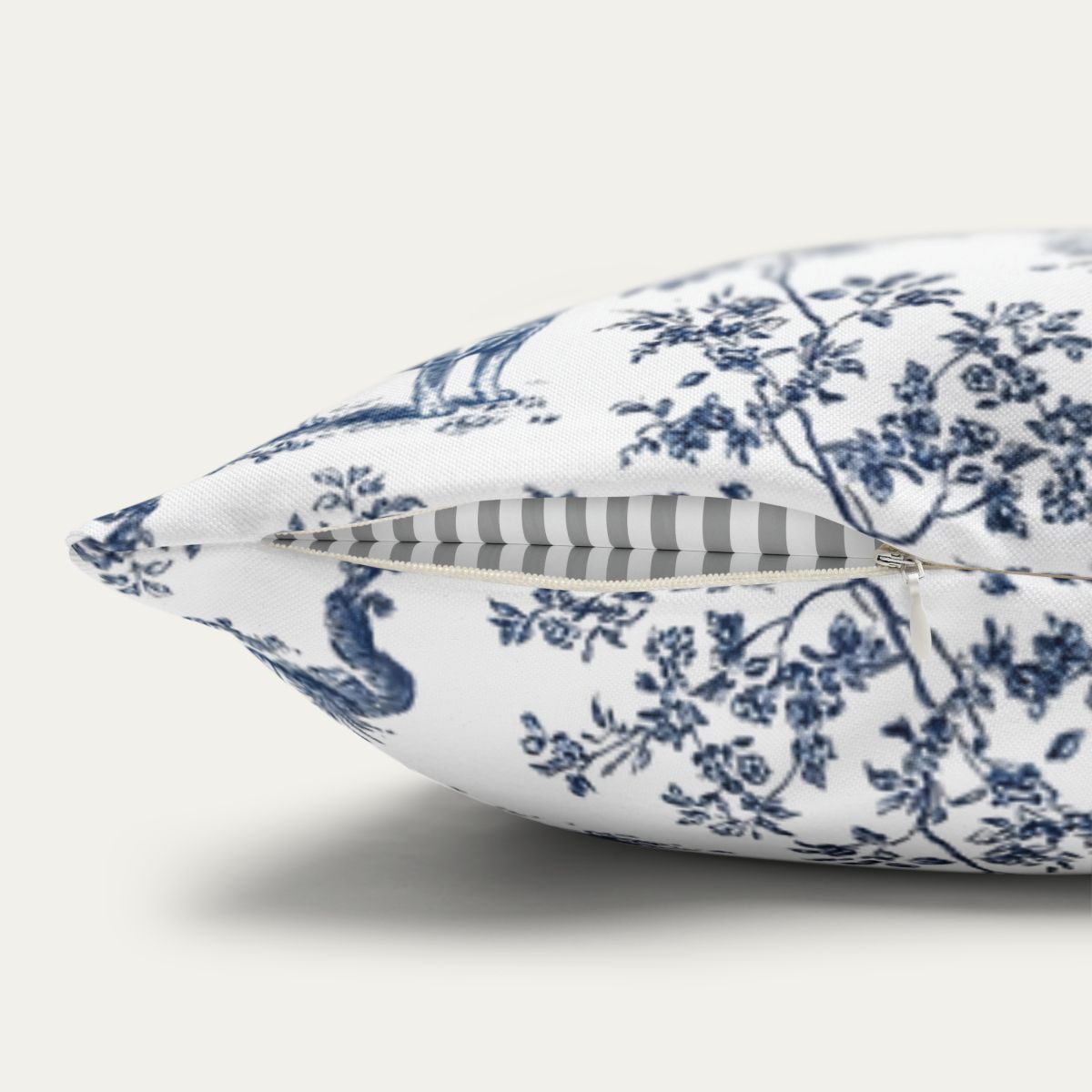 Australian Cattle Dog Blue French Toile Pillow