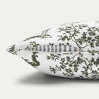 Sloughi Sage Green French Toile Pillow