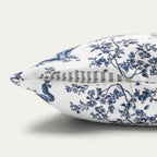 Newfoundland Blue French Toile Pillow