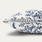 Australian Shepherd Blue French Toile Pillow