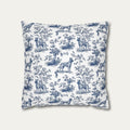 Belgian Malinois Blue French Toile Pillow